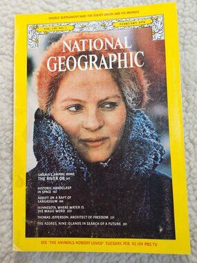 National Geographic Feb1976 Vol149 No2 Peoples Soviet Union Map Supplement